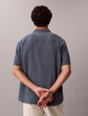 Мужские рубашки Calvin Klein Modal Blend Easy Shirt — фото 6