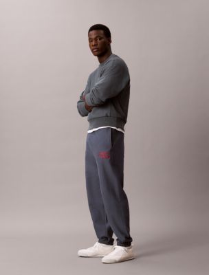 Мужские брюки Calvin Klein Terry 1989 Logo Graphic Joggers — фото 2