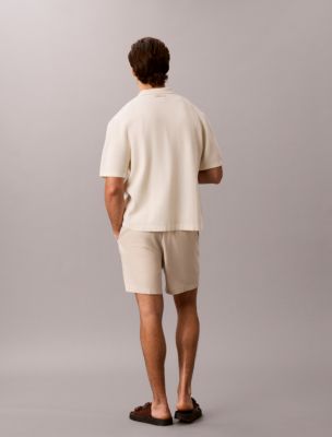 Мужские свитеры Calvin Klein Mesh Stitch Button-Down Sweater — фото 3