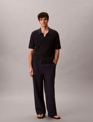 Мужские свитеры Calvin Klein Cotton Sweater Button-Down Shirt — фото 3