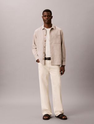 Мужские топы Calvin Klein Lightweight Relaxed Overshirt — фото 2