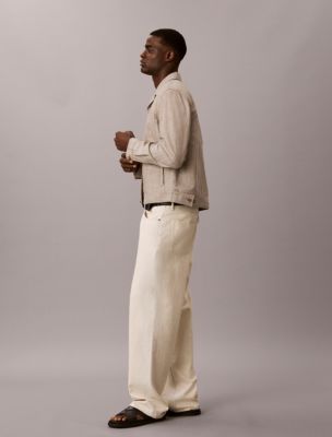 Мужские куртки Calvin Klein Lightweight Relaxed Shirt Jacket — фото 4