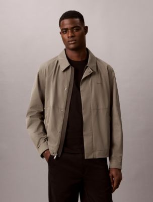 Nylon Classic Blouson Jacket, Dusty Olive