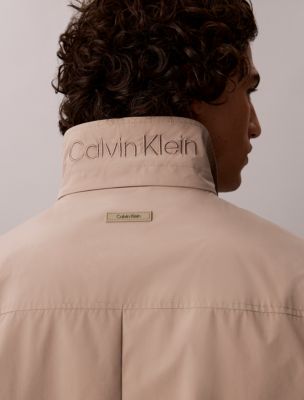 Мужские куртки Calvin Klein Tech Nylon Relaxed Car Coat — фото 3