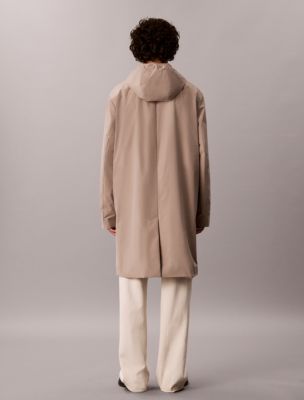 Мужские куртки Calvin Klein Tech Nylon Relaxed Car Coat — фото 6