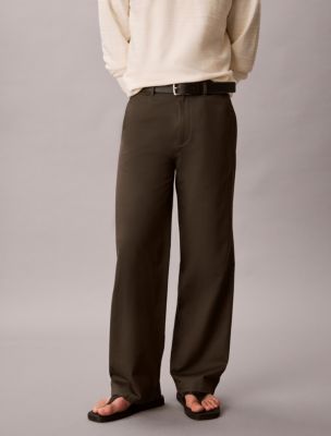 Мужские брюки Calvin Klein Relaxed Straight Darted Pants — фото 2