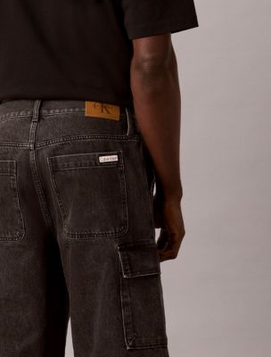 Мужские шорты Calvin Klein 90s Denim Cargo Shorts — фото 4