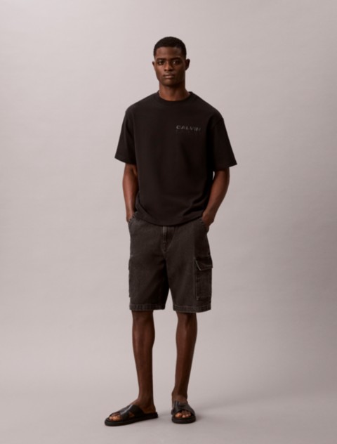 Мужские шорты Calvin Klein 90s Denim Cargo Shorts