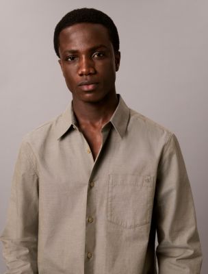 Oxford Classic Button-Down Shirt, Olive Night