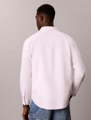 Мужские рубашки Calvin Klein Oxford Classic Button-Down Shirt — фото 4
