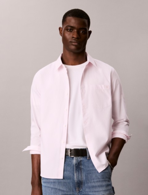 Мужские рубашки Calvin Klein Oxford Classic Button-Down Shirt