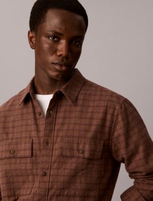 Check Flannel Classic Button-Down Shirt - thumbnail 4