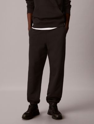 Мужские джоггеры Calvin Klein CK с логотипом, цвет: Чёрный — фото 2