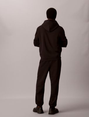 Мужские джоггеры Calvin Klein CK с логотипом, цвет: Чёрный — фото 4