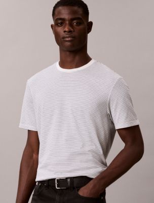 Мужские футболки Calvin Klein Supima Cotton Stripe Tee — фото 5