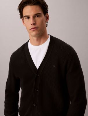 Мужские кардиганы Calvin Klein Textured Cotton Cardigan — фото 3