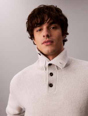 Мужские свитеры Calvin Klein Cotton Wool Stitch Pullover Sweater — фото 3