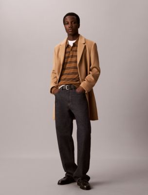 Merino Stripe Polo Sweater - thumbnail 4