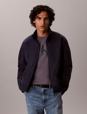 Cotton Nylon Jacket, Dark Sapphire