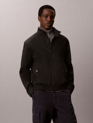 Cotton Nylon Jacket, Black