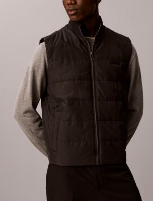 Мужская куртка Calvin Klein 3-In-1 Wool Blend Coat & Vest, цвет: Чёрный — фото 3