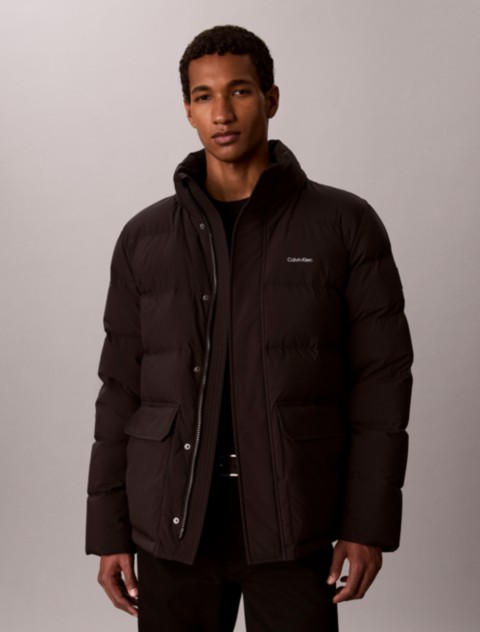 Мужские куртки Calvin Klein Matte Hooded Down Puffer Jacket
