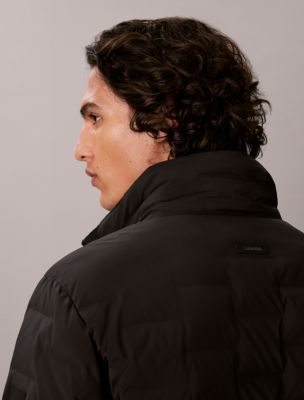 Мужские куртки Calvin Klein Quilted Mock Neck Down Puffer Jacket — фото 5