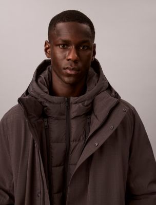 Мужские куртки Calvin Klein Heathered Puffer Jacket — фото 2