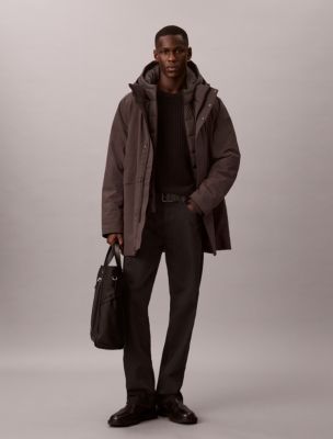 Мужские куртки Calvin Klein Heathered Puffer Jacket — фото 3