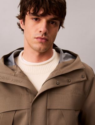 Мужская куртка Calvin Klein 3-In-1 Tech Shell Hooded, цвет: Bungee Cord — фото 2