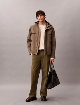 Мужская куртка Calvin Klein 3-In-1 Tech Shell Hooded, цвет: Bungee Cord — фото 6