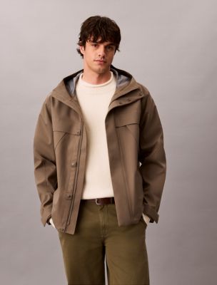3-In-1 Tech Shell Hooded Jacket, Bungee Cord