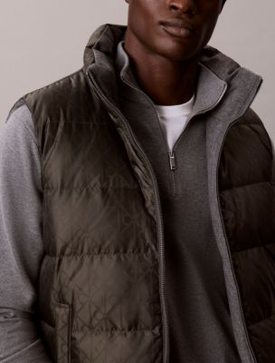 Мужской жилет Calvin Klein Reversible Down Puffer, цвет: Beluga — фото 5