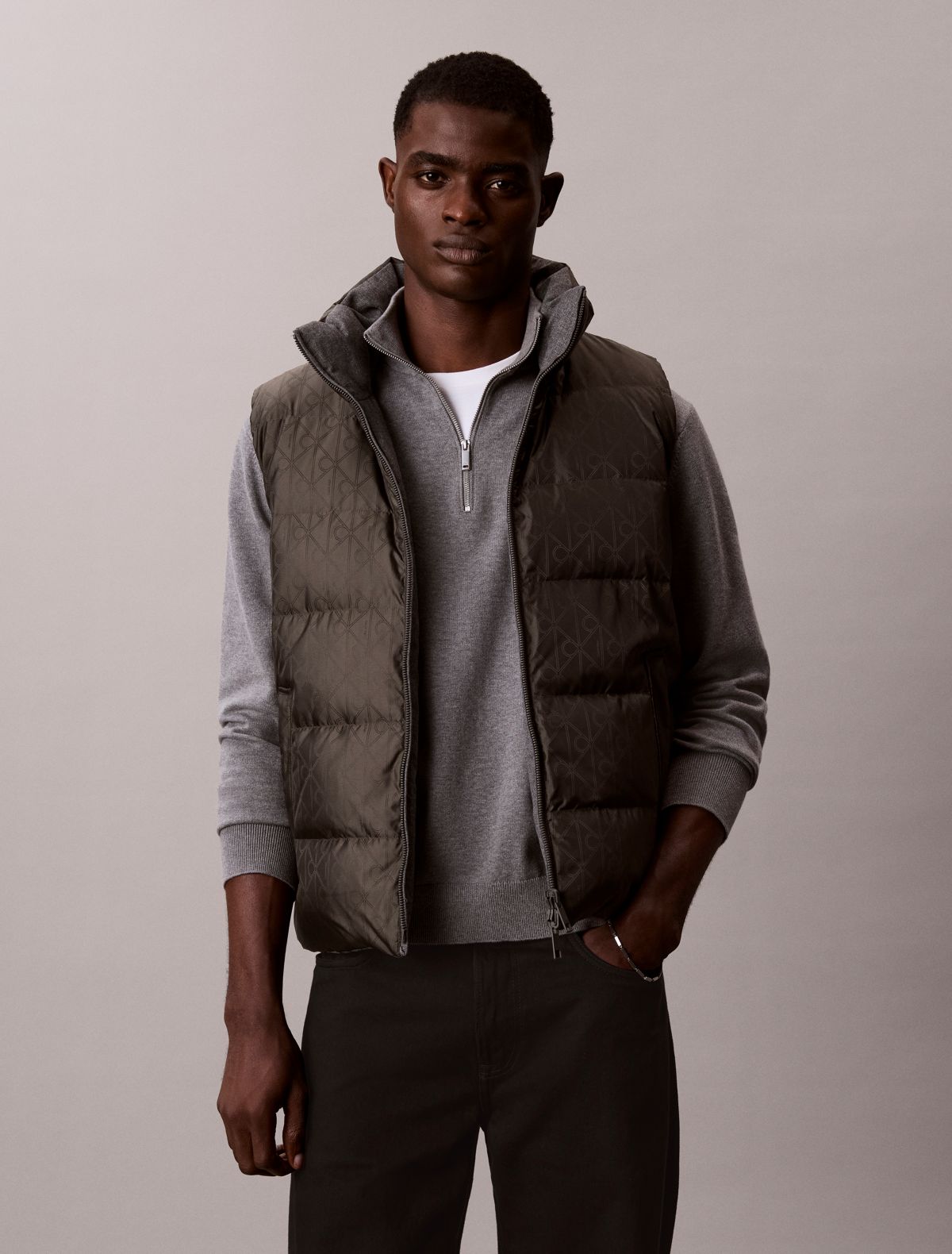 Reversible Down Puffer Vest
