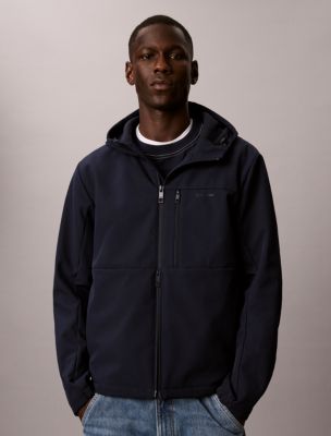 Softshell Lined Hooded Jacket, Dark Sapphire