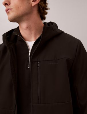 Мужские куртки Calvin Klein Softshell Lined Hooded Jacket — фото 4