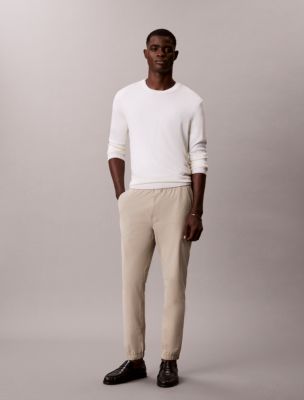 Slim Tech Pull-On Dobby Pants, Plaza Taupe