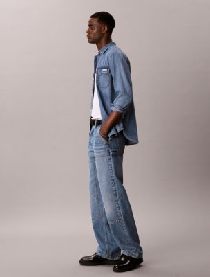 Мужские топы Calvin Klein Utility Denim Workshirt — фото 2