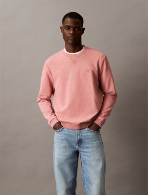 Washed Terry Classic Sweatshirt, Light Mahogany