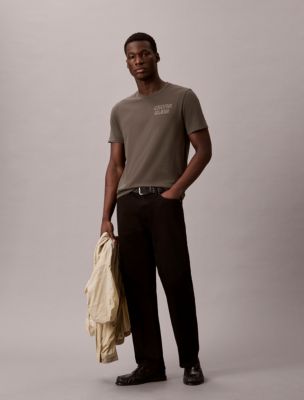 Мужские футболки Calvin Klein Retro Logo Graphic Classic T-Shirt — фото 3