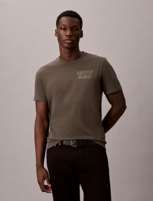 Retro Logo Graphic Classic T-Shirt, Beluga