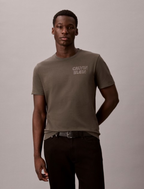 Мужские футболки Calvin Klein Retro Logo Graphic Classic T-Shirt