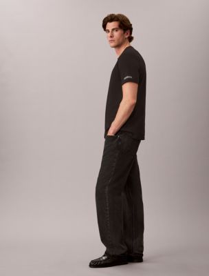 Мужские футболки Calvin Klein Embossed Monogram Logo Tee — фото 5