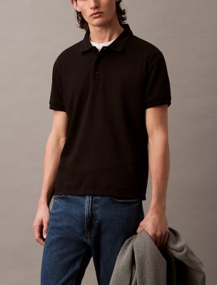 Embossed Tipped Polo Shirt | Calvin Klein