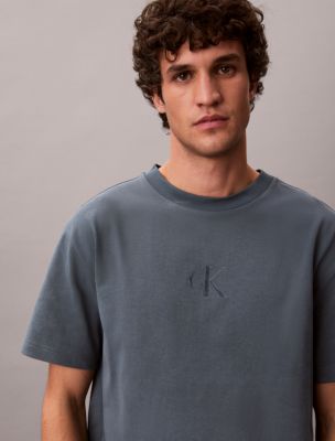 Liquid Monologo Graphic Tee, Dark Slate