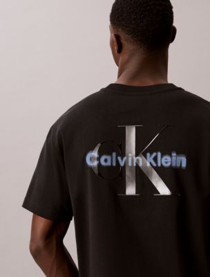 Мужские футболки Calvin Klein Liquid Monologo Graphic Tee — фото 2