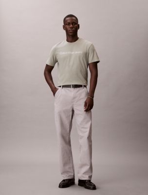 Мужские футболки Calvin Klein Foil Logo Graphic Classic T-Shirt — фото 2