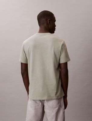 Мужские футболки Calvin Klein Foil Logo Graphic Classic T-Shirt — фото 5