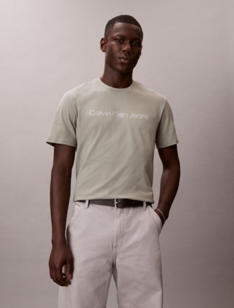 Мужские футболки Calvin Klein Foil Logo Graphic Classic T-Shirt