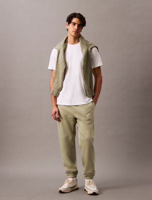Archive Fleece Varsity Logo Joggers, Tea